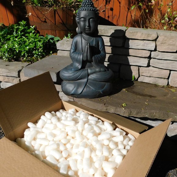 Unbranded Other - 1.5 Cubic FT Biodegradable Packing Peanuts FIRM